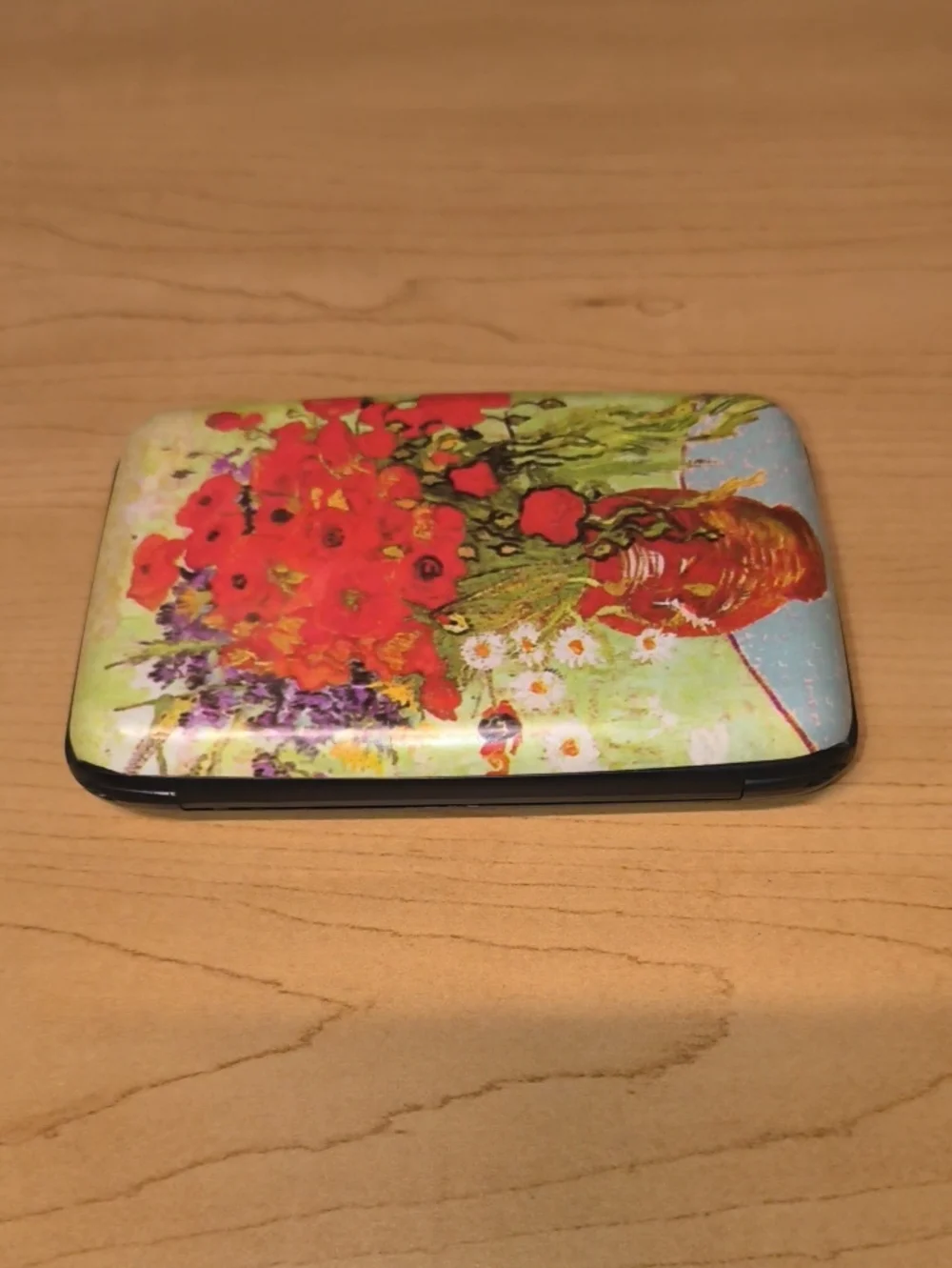 Van Gogh Poppy Vase Armored Wallet